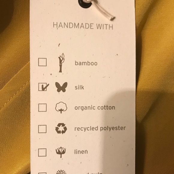 COPY - NWT- Amour Vert- 100% silk dress - Picture 5 of 6